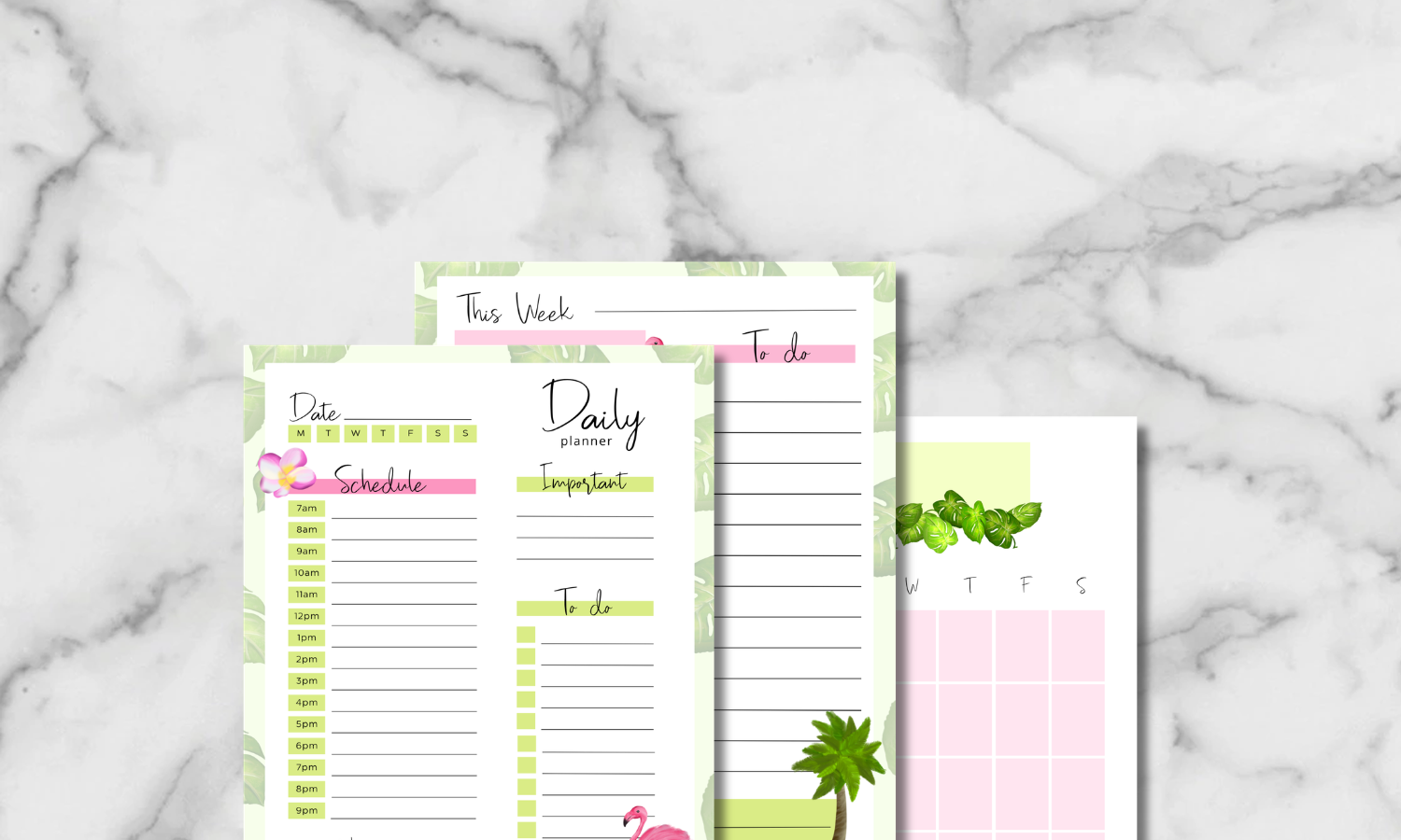 planner inserts – Designer Chameleon