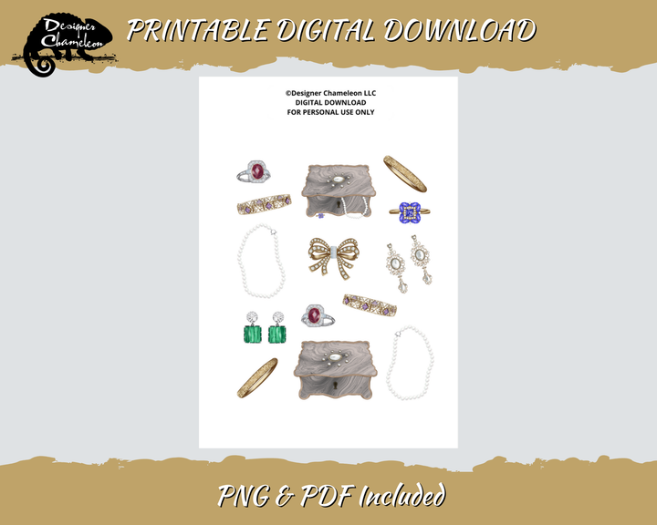 DIGITAL Vintage Jewelry Collection