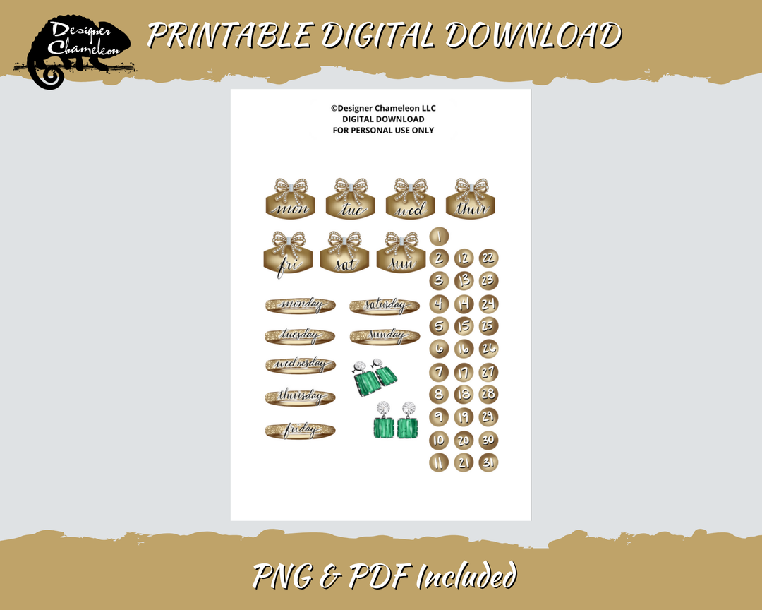 DIGITAL Vintage Jewelry Collection