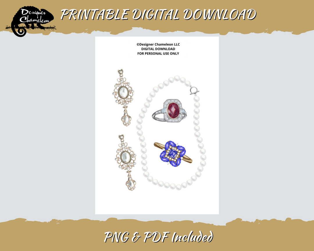 DIGITAL Vintage Jewelry Collection
