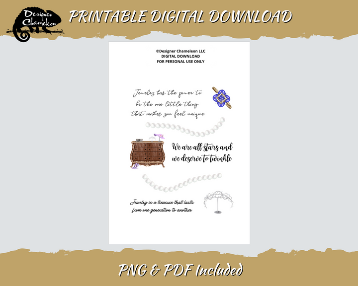 DIGITAL Vintage Jewelry Collection