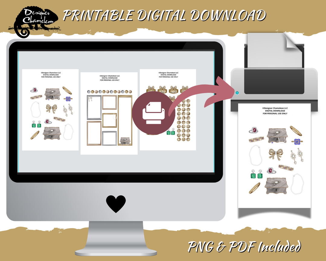 DIGITAL Vintage Jewelry Collection
