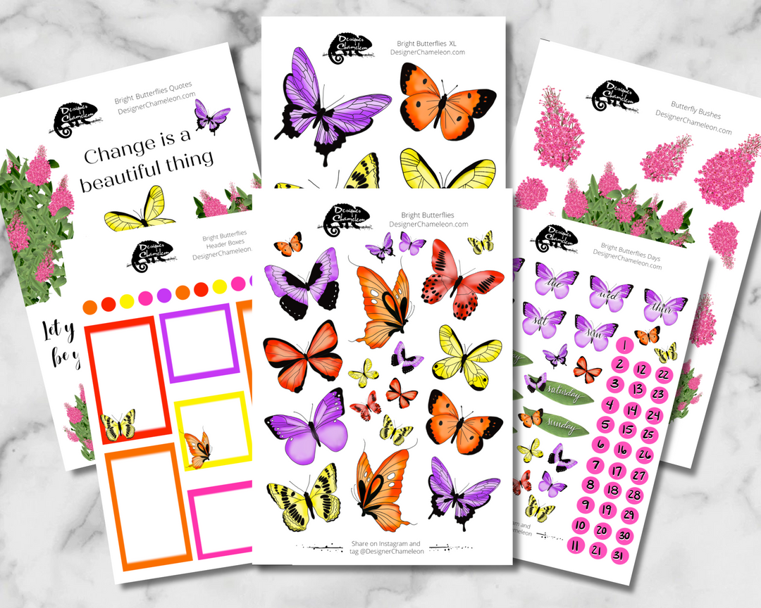 Bright Butterflies Collection