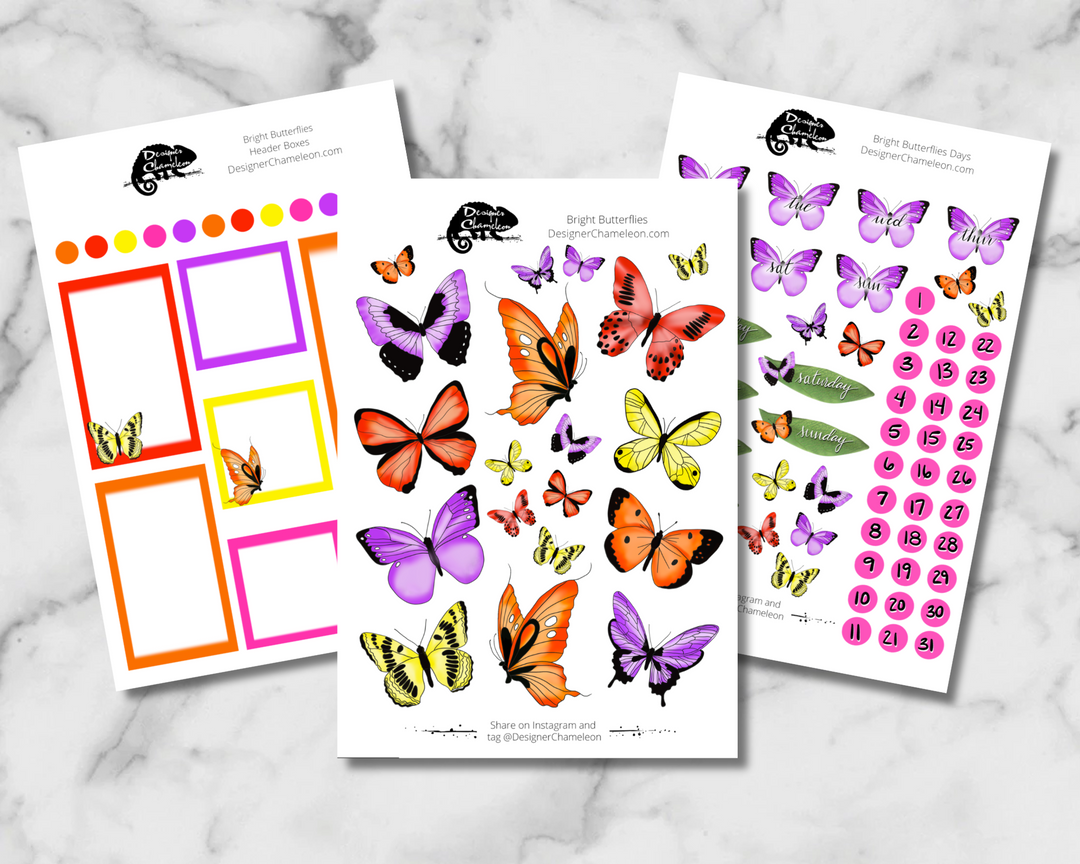 Bright Butterflies Collection