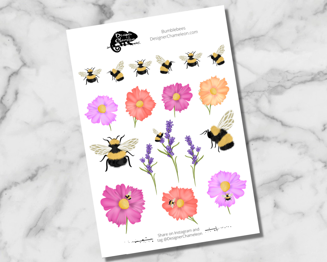 Bumblebee Sticker Collection