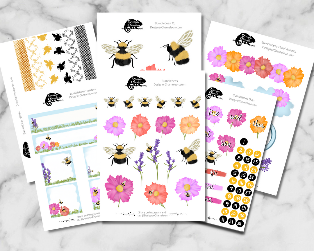 Bumblebee Sticker Collection