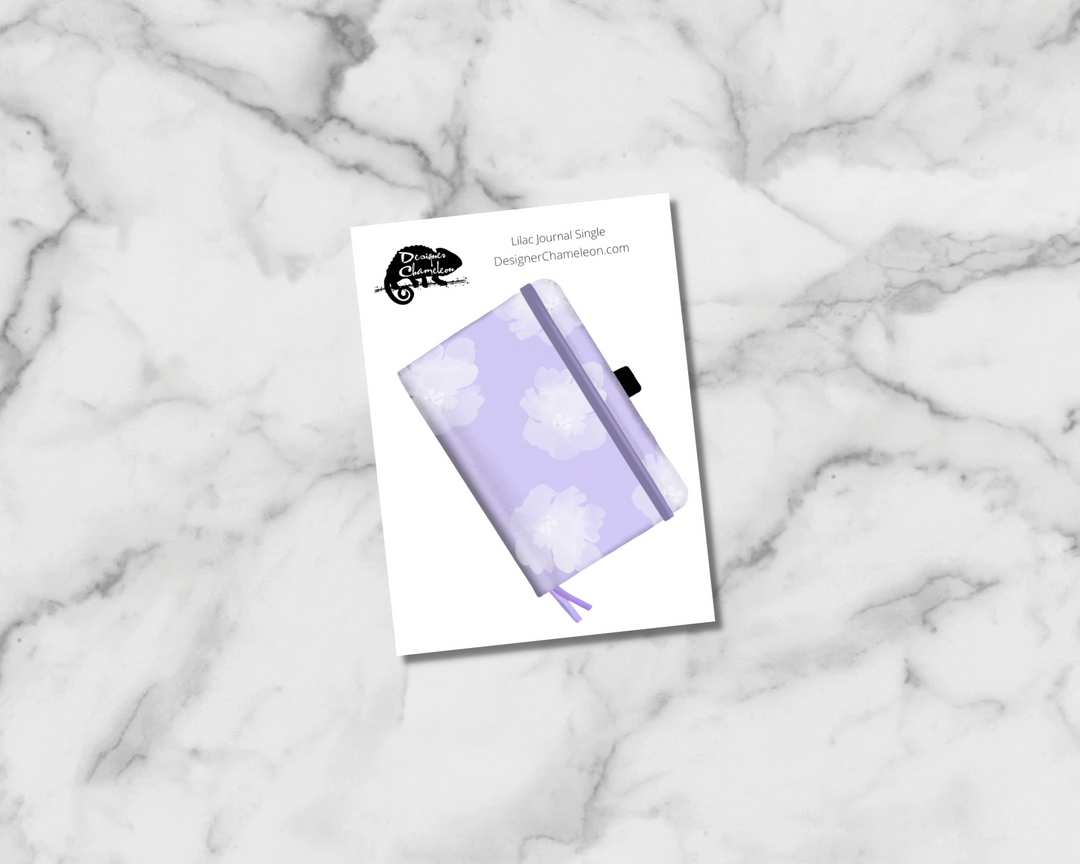 Lilac Journal Single Sticker