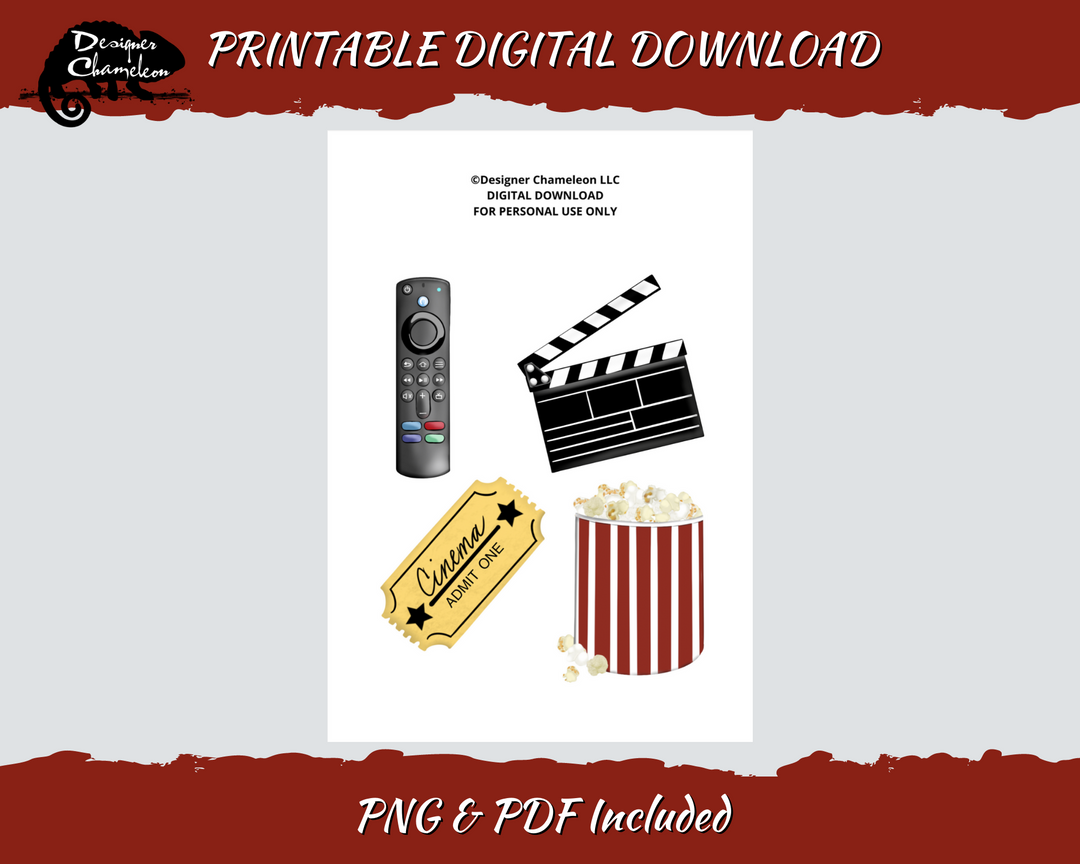 DIGITAL Movie Collection Stickers