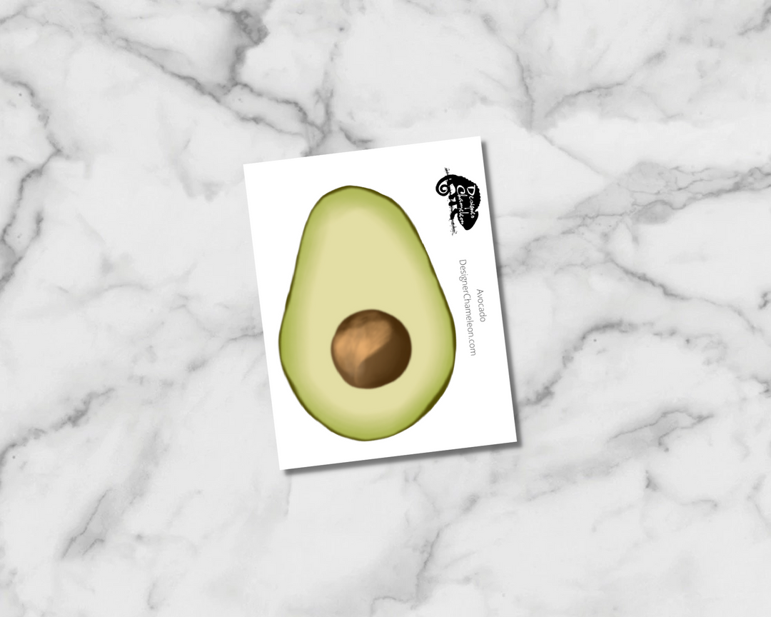 Avocado Single Sticker