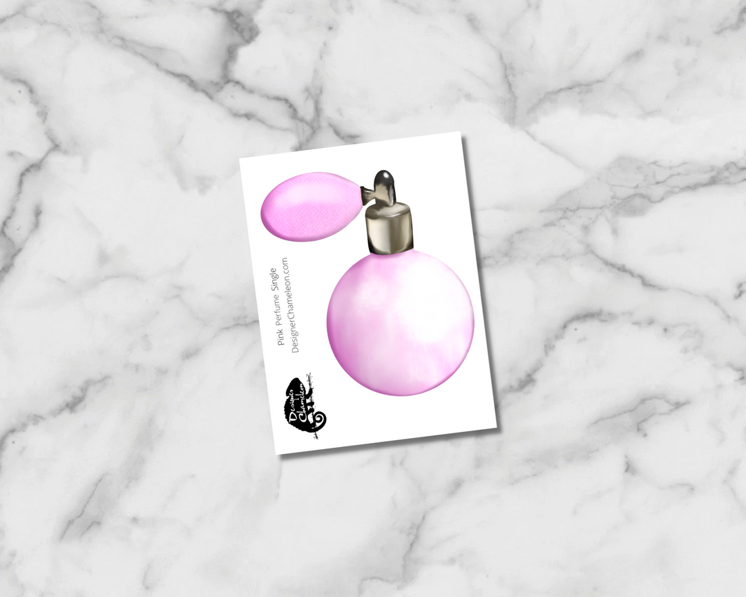 Pink Perfume Single Sticker
