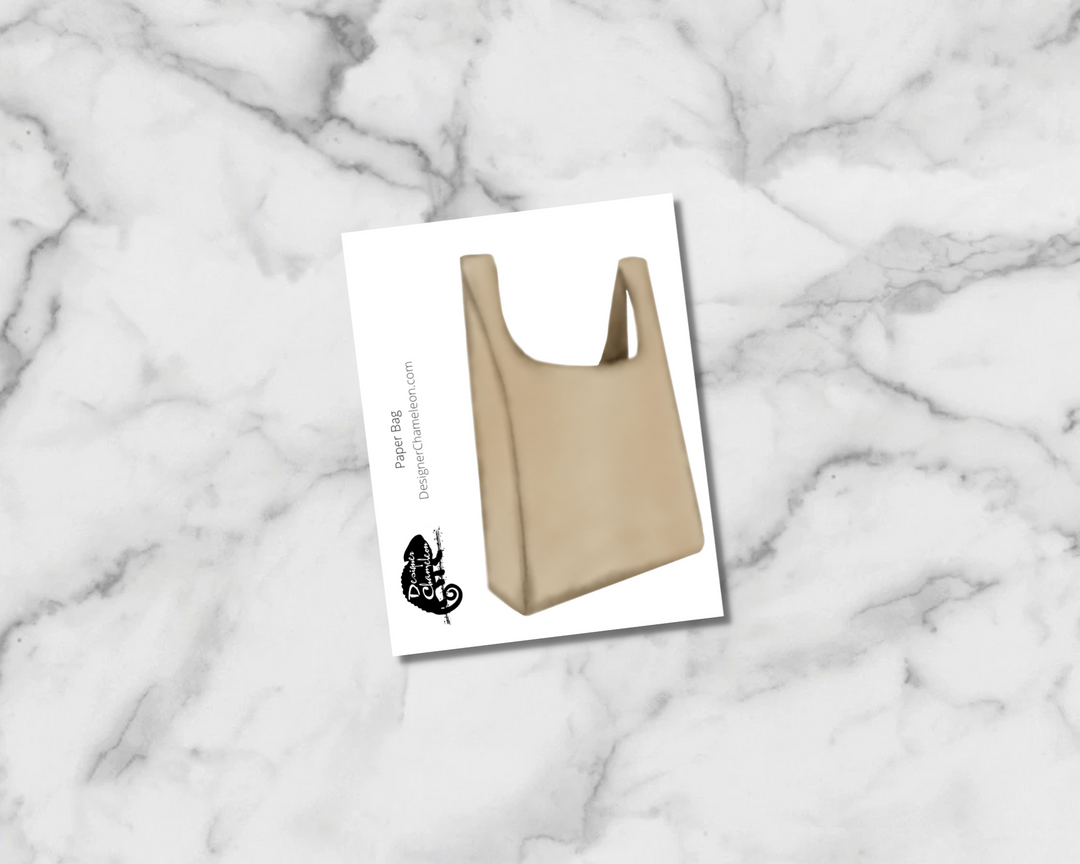 Paper Bag Single Sticker