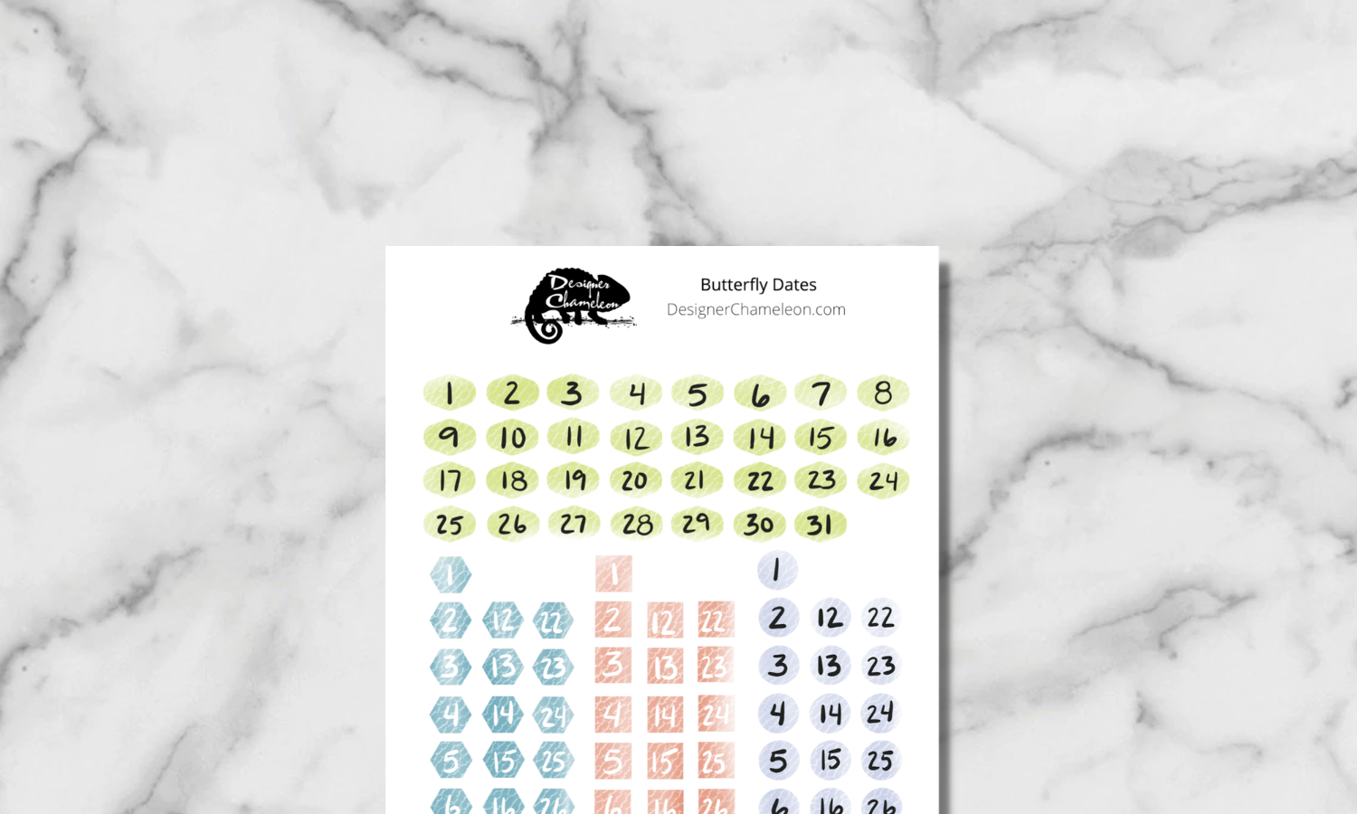 Date Stickers