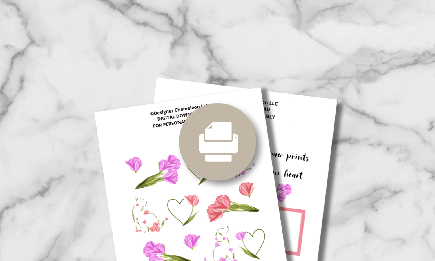 Digital Decorative Sticker Sets