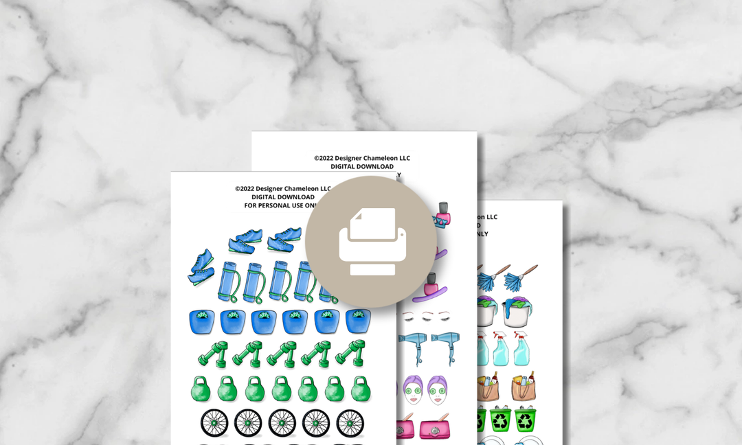Digital Reminder Stickers