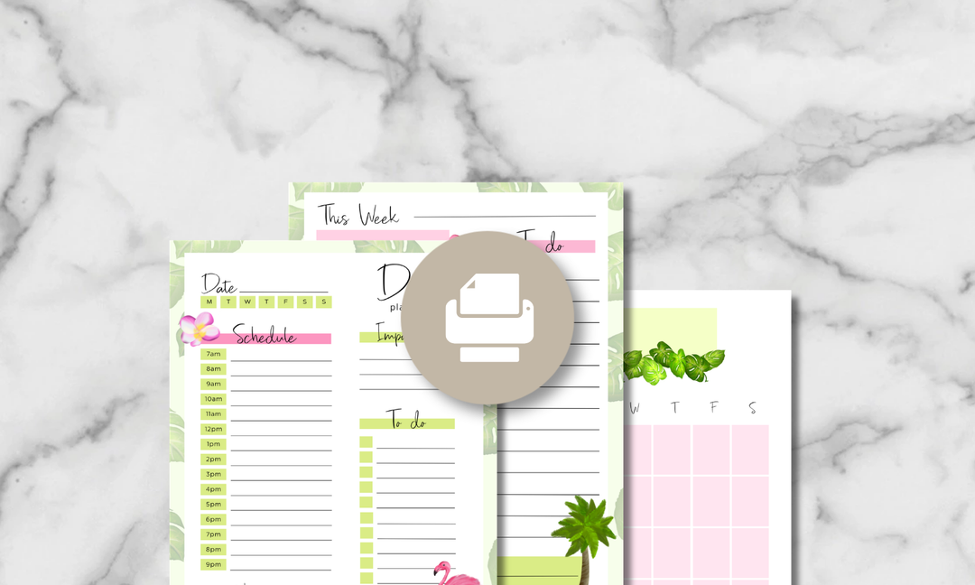 Digital Planner Inserts