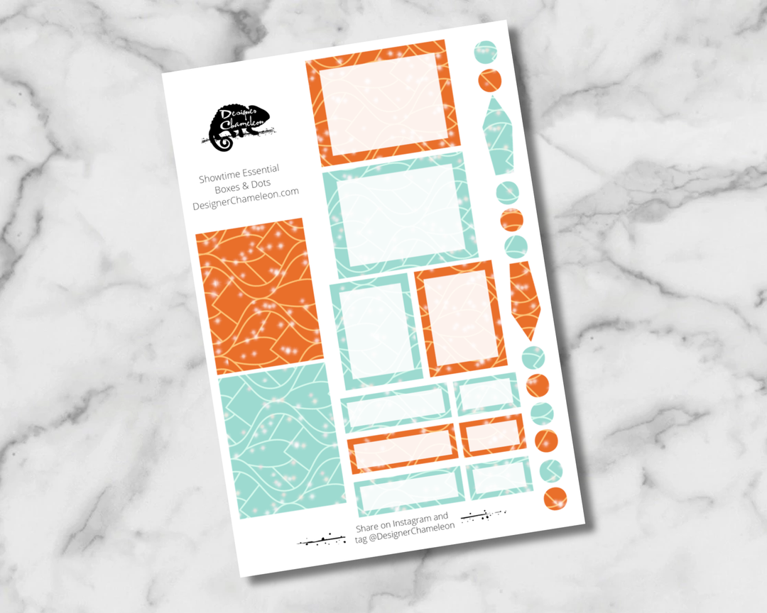 Showtime Essentials Stickers