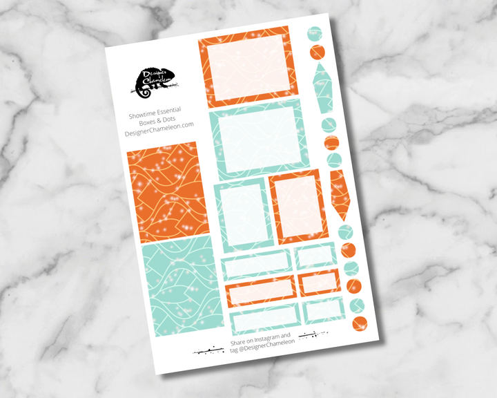 Showtime Essentials Stickers