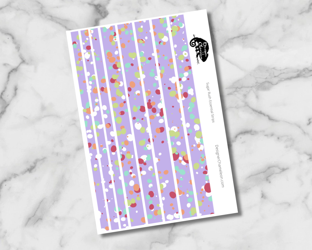 Sugar Rush Essentials Stickers