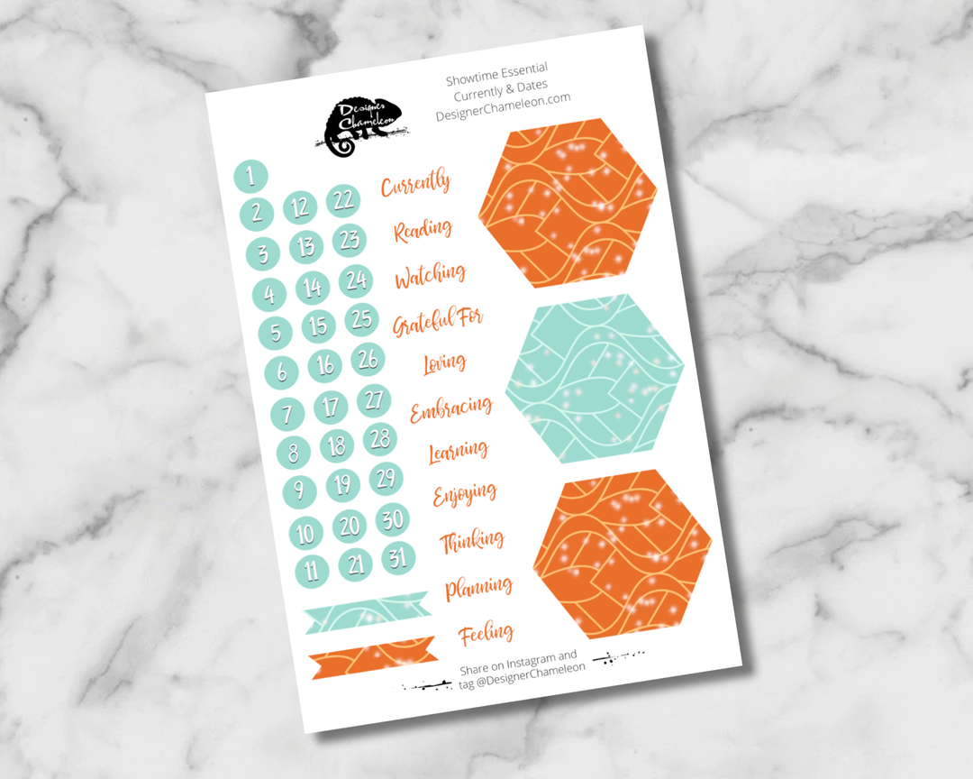 Showtime Essentials Stickers