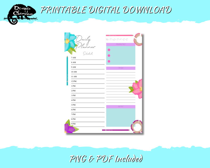 DIGITAL Colored Pencils Planner Inserts