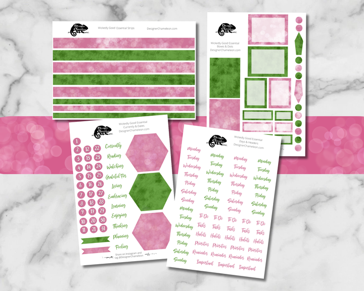 Wickedly Good Essentials Stickers