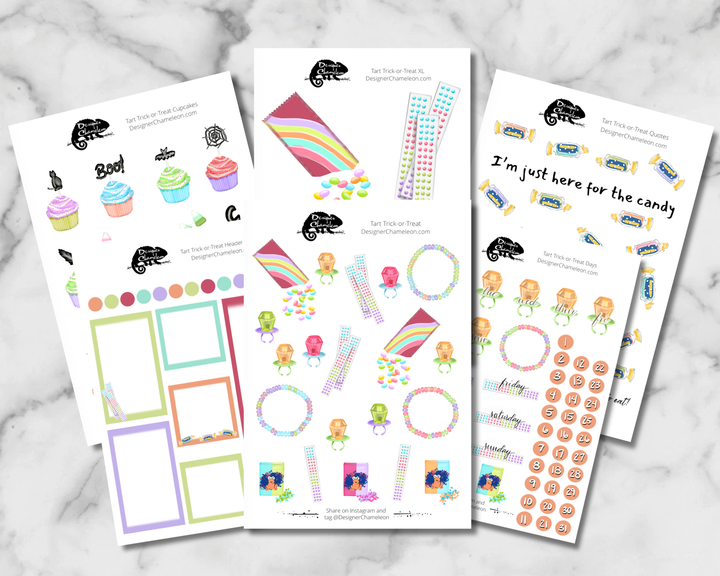 Tart Trick-or-Treat Sticker Collection