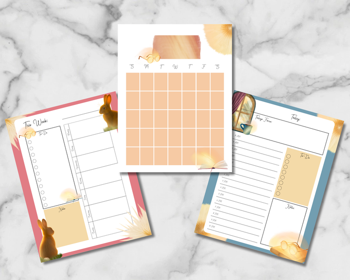Golden Hour Planner Inserts