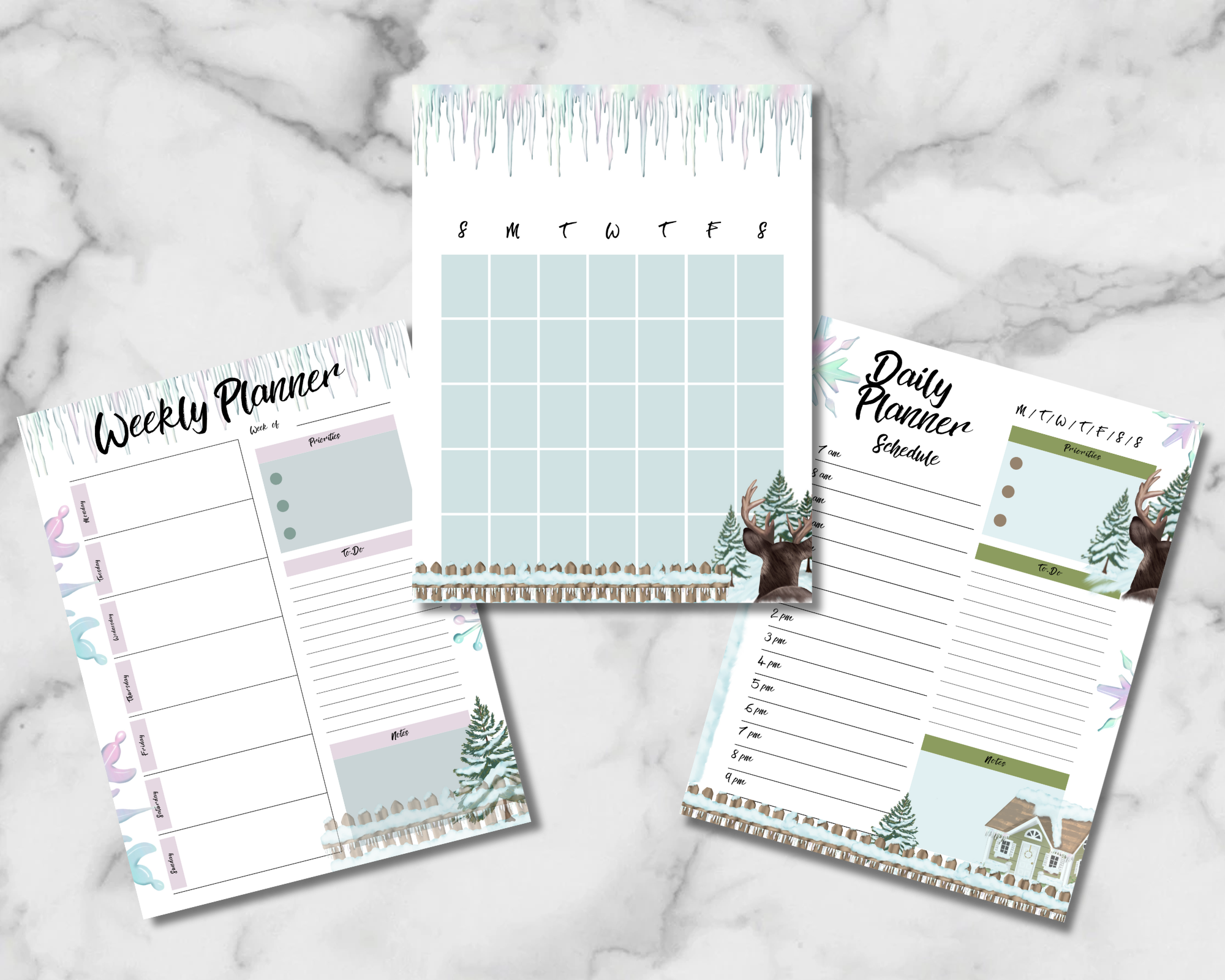 planner inserts