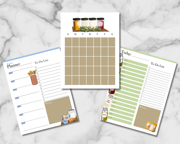 Harvest Pantry Planner Inserts