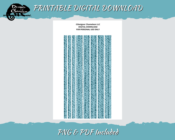 DIGITAL Blue Knit Essentials