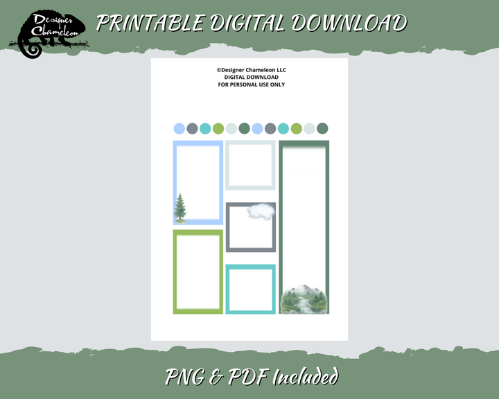 DIGITAL Mountains and Waterfalls Collection