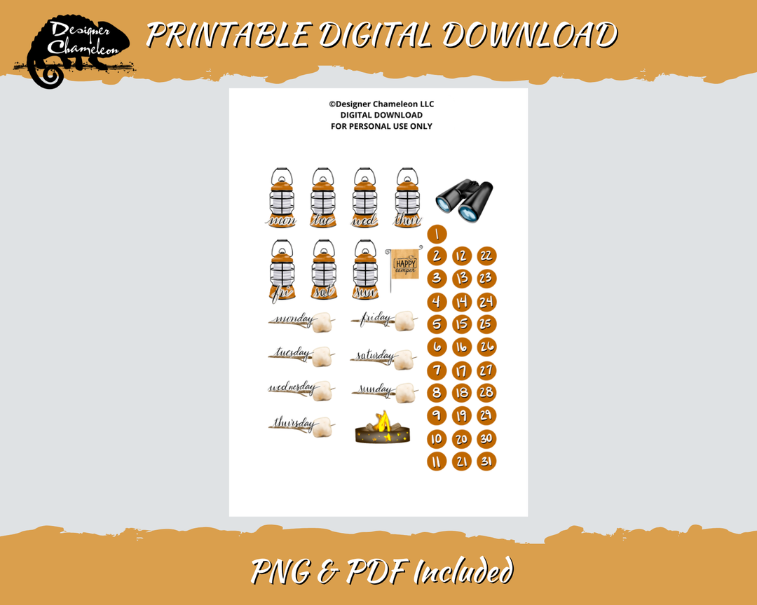 DIGITAL Happy Camper Collection