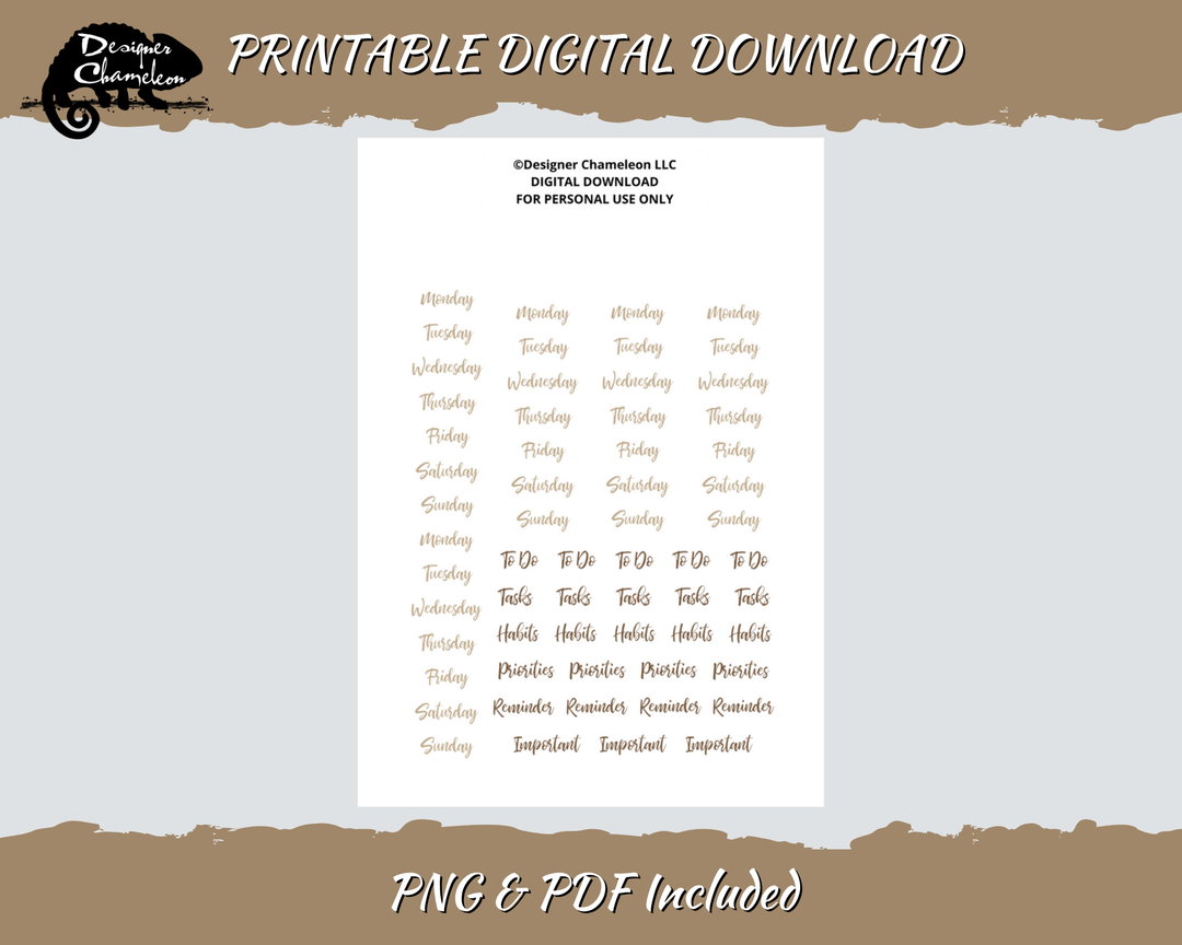 DIGITAL Craft Paper Essentials