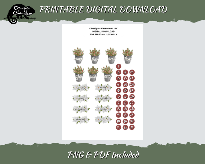 DIGITAL Farmhouse Christmas Collection
