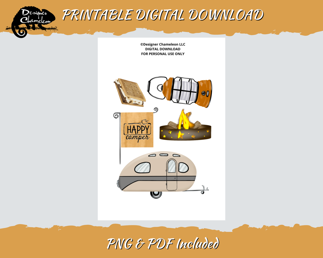 DIGITAL Happy Camper Collection