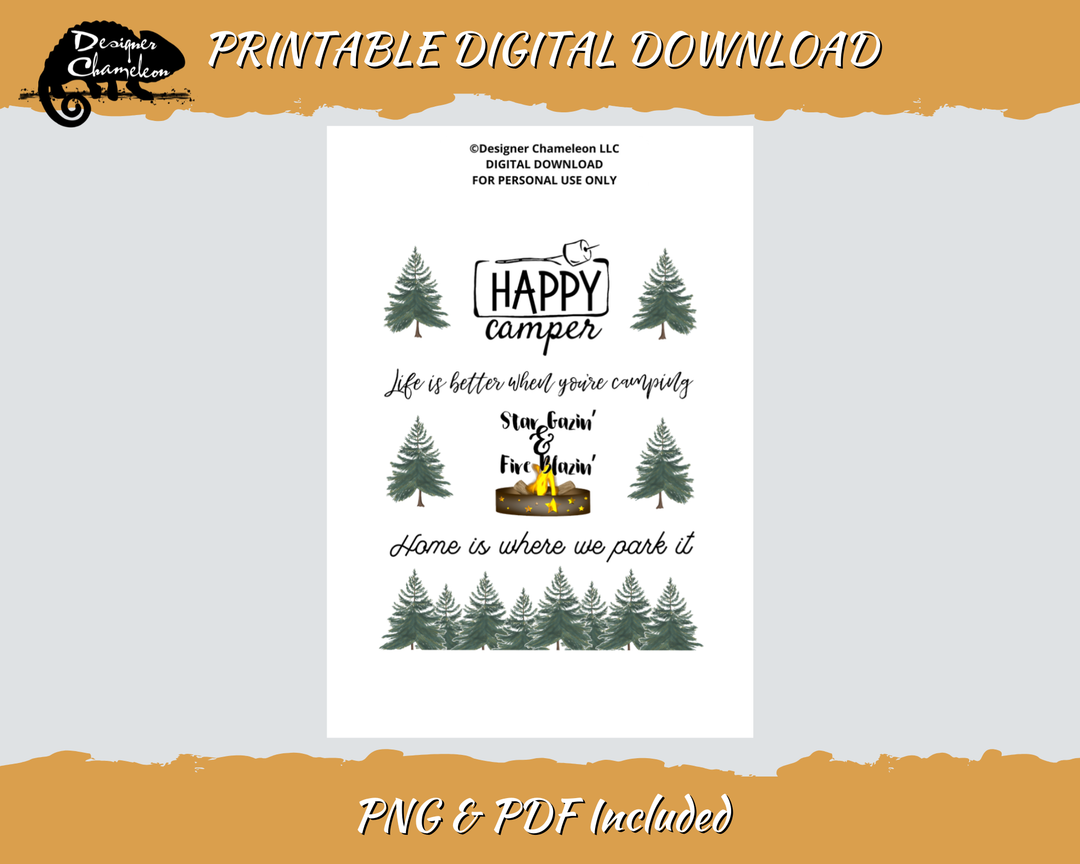 DIGITAL Happy Camper Collection