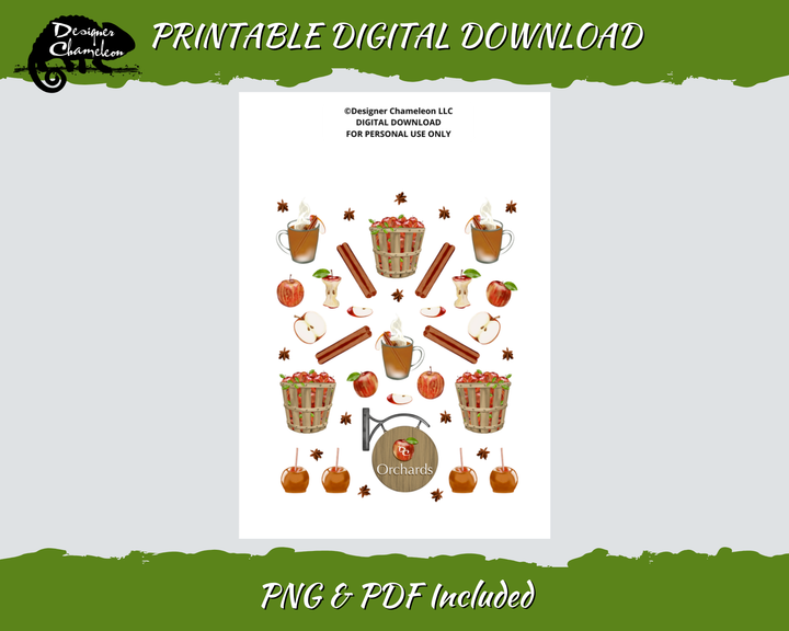 DIGITAL Apple Orchard Afternoon Collection