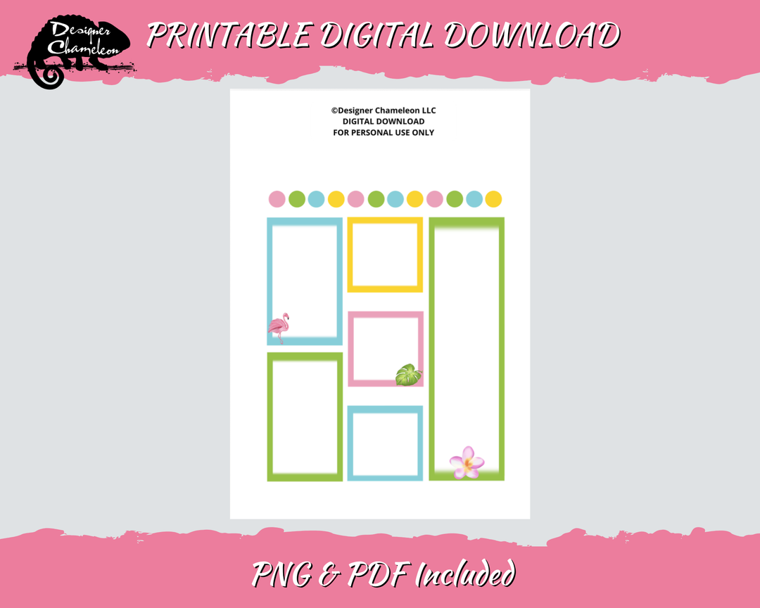 DIGITAL Pink Flamingo Collection