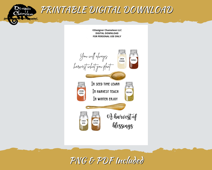 DIGITAL Harvest Pantry Collection