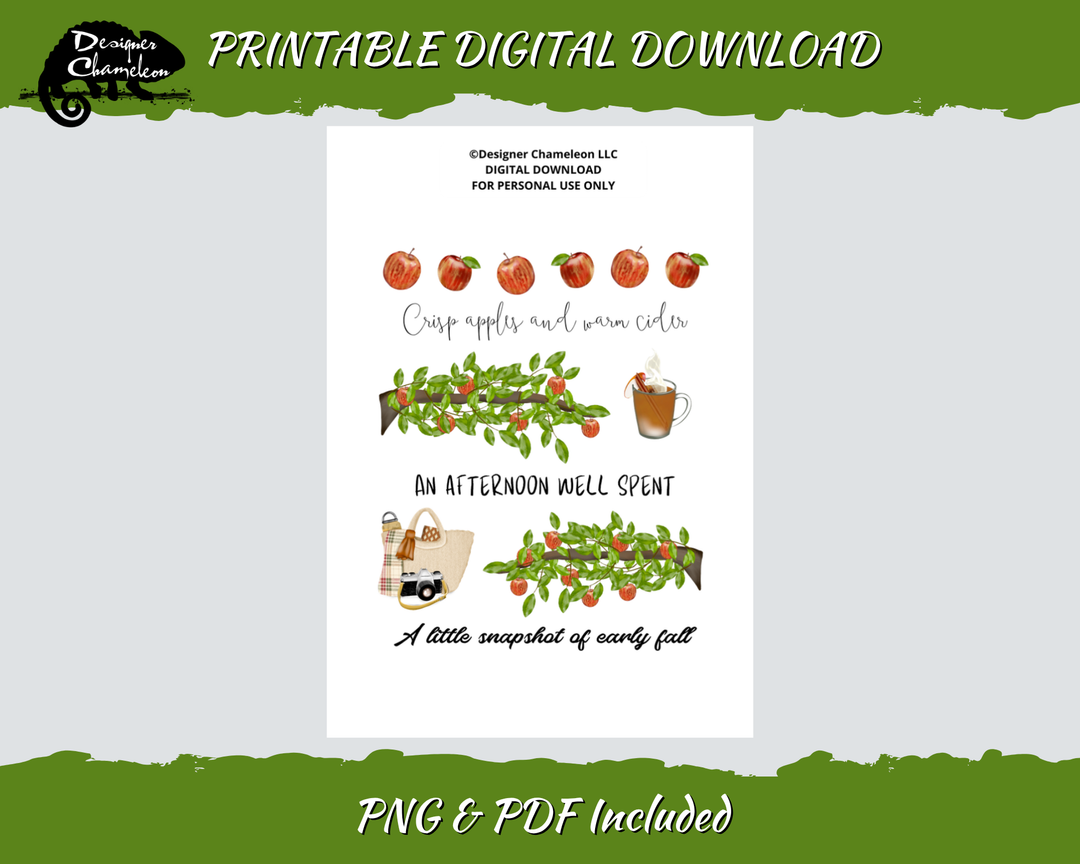 DIGITAL Apple Orchard Afternoon Collection