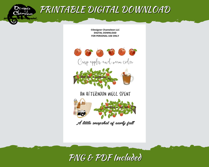 DIGITAL Apple Orchard Afternoon Collection