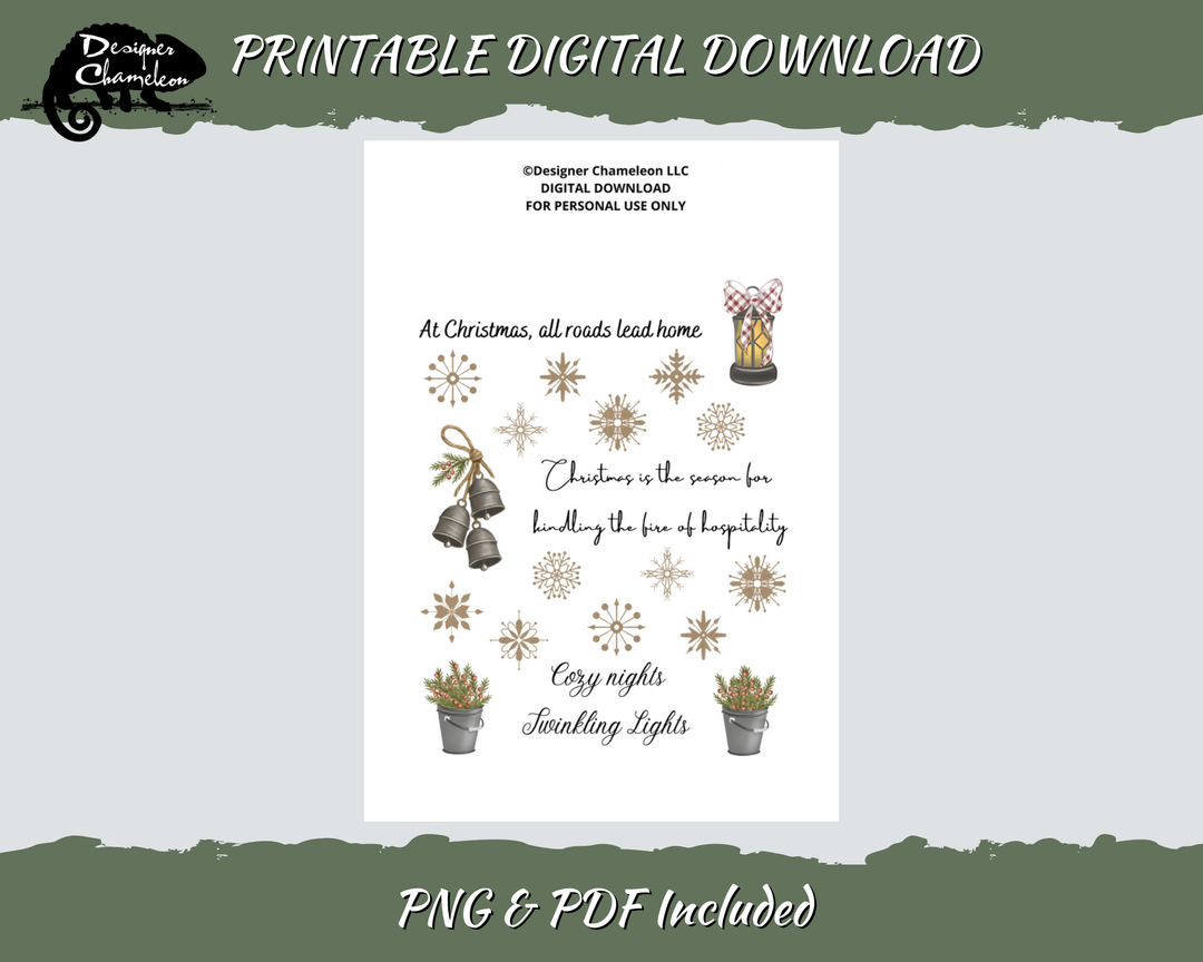 DIGITAL Farmhouse Christmas Collection
