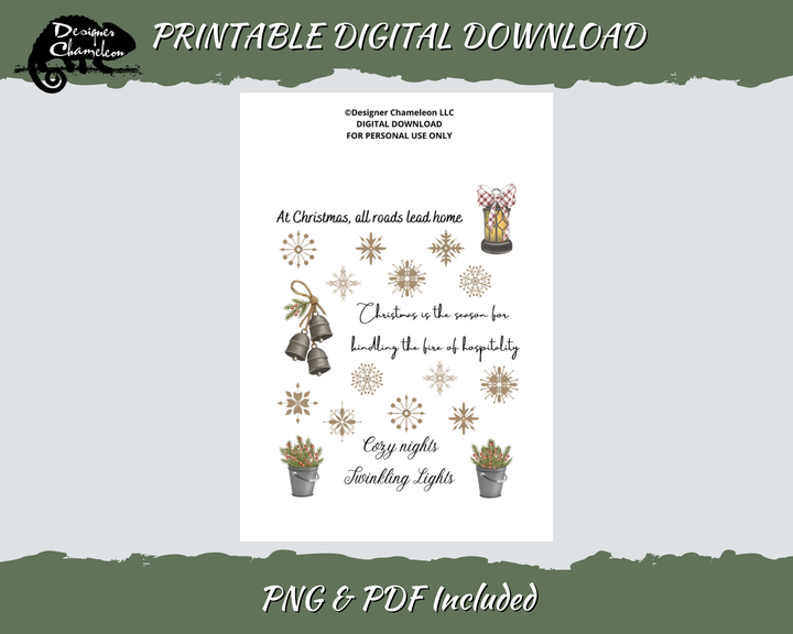 DIGITAL Farmhouse Christmas Collection