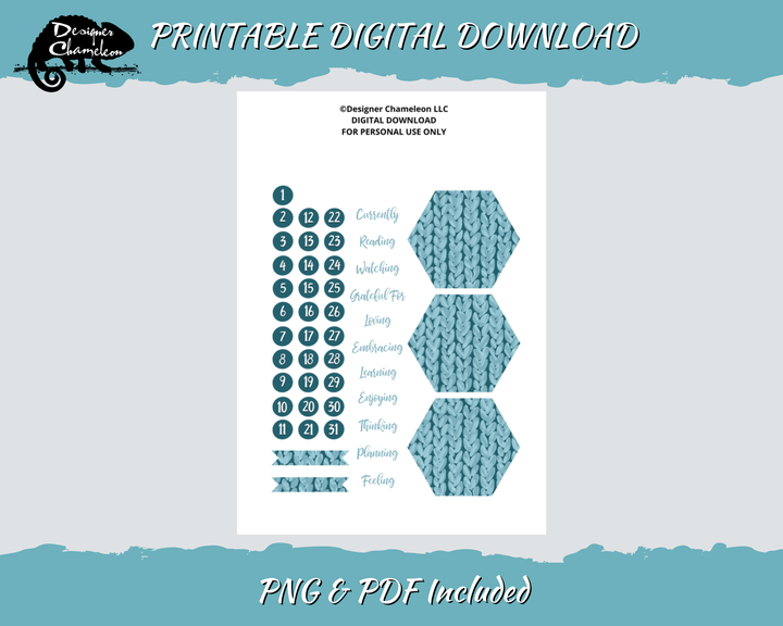 DIGITAL Blue Knit Essentials