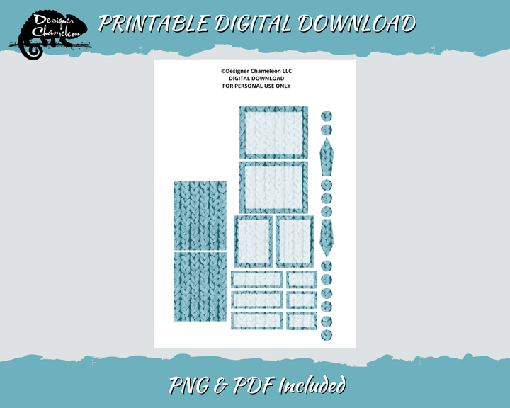 DIGITAL Blue Knit Essentials