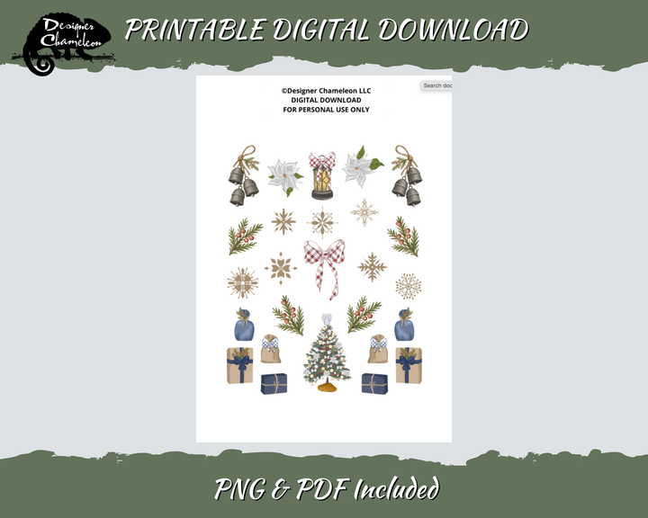 DIGITAL Farmhouse Christmas Collection