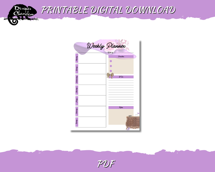DIGITAL Vintage Jewelry Planner Inserts