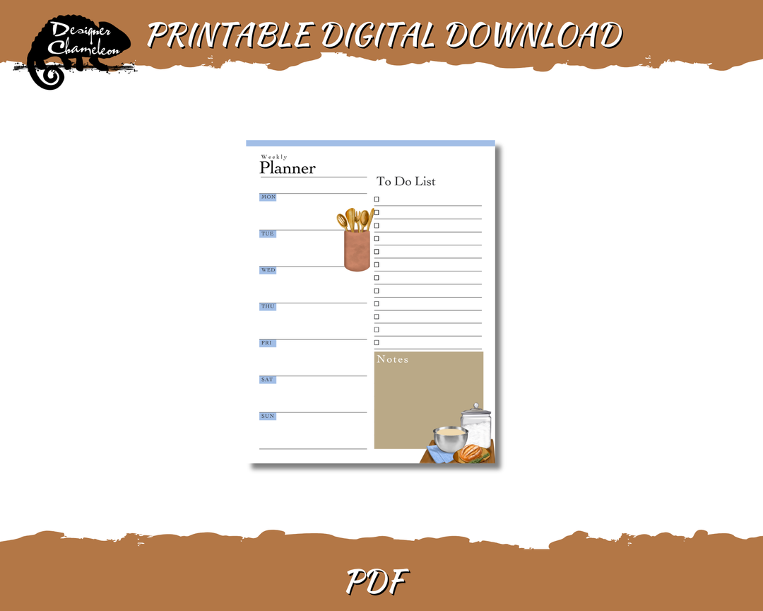 DIGITAL Harvest Pantry Planner Inserts