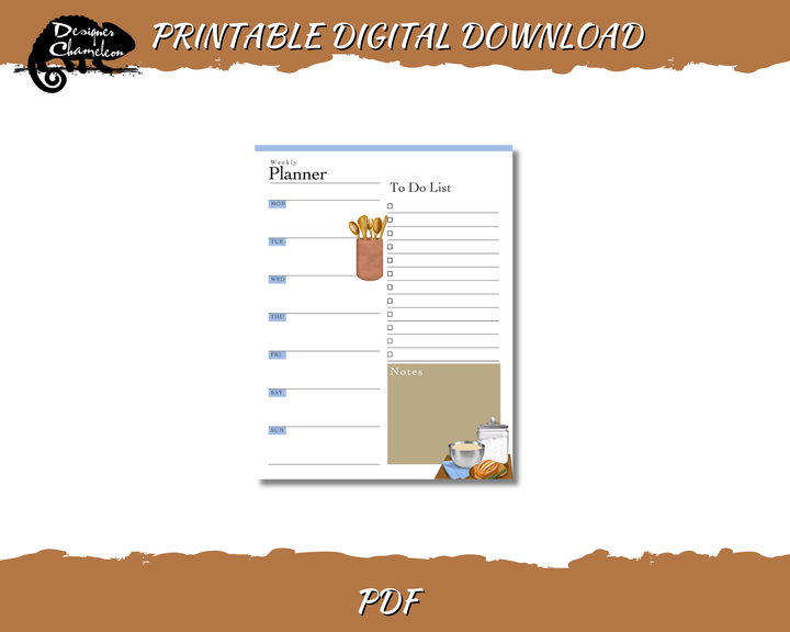 DIGITAL Harvest Pantry Planner Inserts