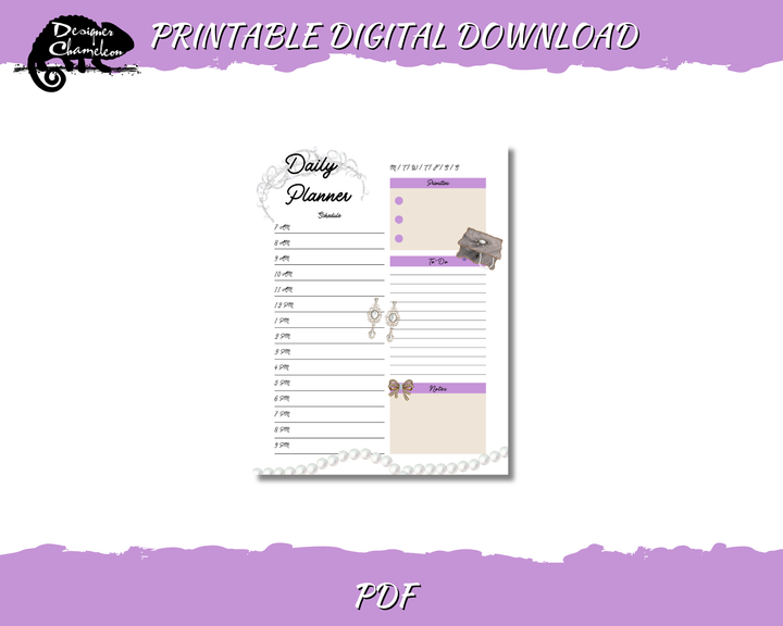 DIGITAL Vintage Jewelry Planner Inserts